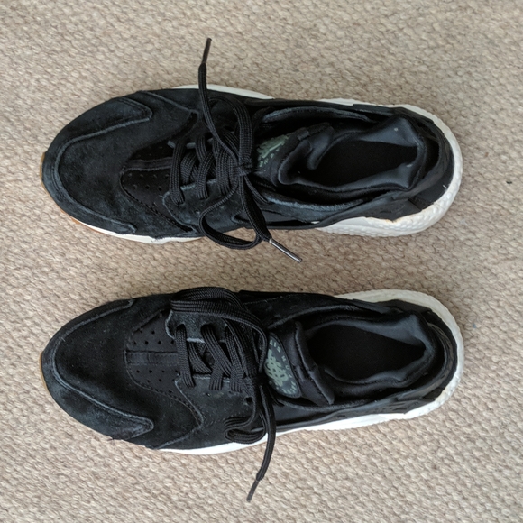 Nike AA0524-001 Air Huarache Run SD black suede - Picture 5 of 7